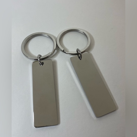 Love keychain stainless steel set of 2 - Picture 5 of 6